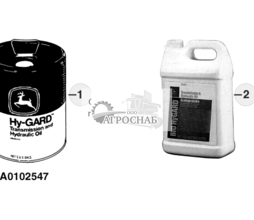 Трансмиссионное и гидравлическое масла 